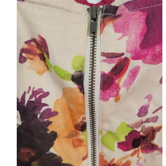 Peruvian Connection Dress Womens 6 Sleeveless Floral Midi Dress Boho Fun Dress - Picture 7 of 10